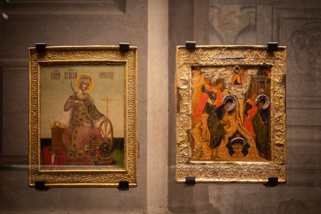 Icone russe, Installation View, Museo delle icone russe, Palazzo Pitti, Courtesy Uffizi