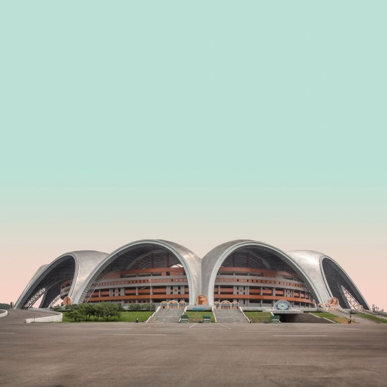 Il Mayday Stadium (1989) a Pyongyang. Photo Cristiano Bianchi