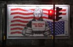 Illustre Feccia, Assange Campaign billboard, 2020