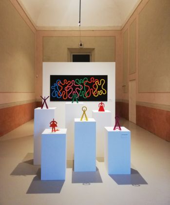 Installation view, CALEIDOSCOPICA. Il mondo illustrato di Olimpia Zagnoli, Reggio Emilia, 2021, courtesy Fondazione Palazzo Magnani