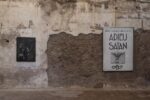 Installation view: Victor Man: 1837, Abbozzo per un Autoritratto, Sant'Andrea de Scaphis, Rome, 2021. Photography by Daniele Molajoli. Courtesy the artist and Gladstone Gallery