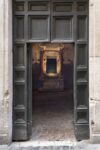 Installation view: Victor Man: 1837, Abbozzo per un Autoritratto, Sant'Andrea de Scaphis, Rome, 2021. Photography by Daniele Molajoli. Courtesy the artist and Gladstone Gallery