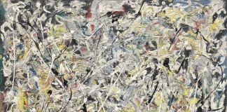 Jackson Pollock, White Light, 1954. The Sidney and Harriet Janis Collection, MoMA, New York © 2021 Pollock Krasner Foundation Artists Rights Society (ARS), New York