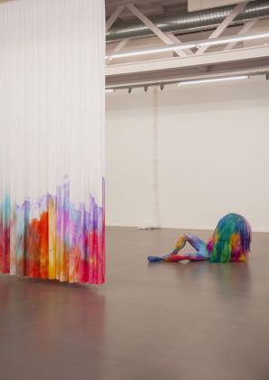 Julie Monot, Play Dead, 2019. Installation view at ECAL, Losanna. Courtesy l’artista