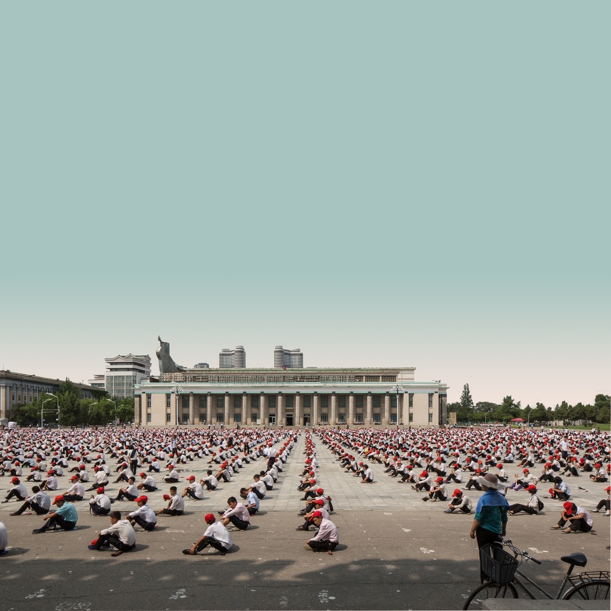 Kim Il Sung Square, Pyongyang. Photo Cristiano Bianchi