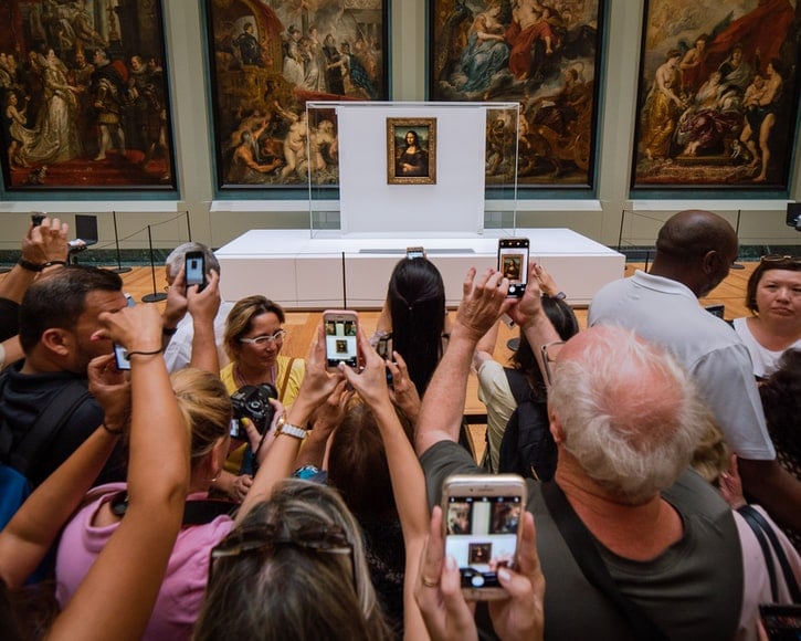 Arte e social: la Monna Lisa al primo posto tra le opere più postate di sempre