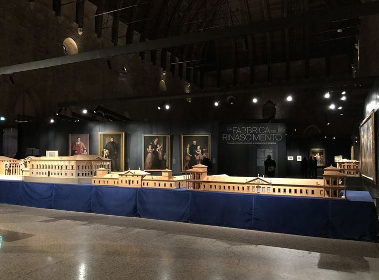 La fabbrica del Rinascimento. Exhibition view at Basilica Palladiana, Vicenza 2022. Photo Marta Santacatterina