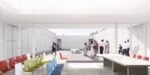 Rendering depicting flexible programming space in Magazzino Italian Art’s new building. Architects Alberto Campo Baeza and Miguel Quismondo. Image by JC Bragado & J Mingorance. Courtesy of Magazzino Italian Art