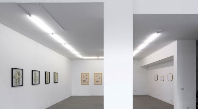 Mariana Ferratto, Inciampi, 2021, veduta della mostra presso The Gallery Apart Roma (piano terra), courtesy The Gallery Apart Roma, foto di Giorgio Benni