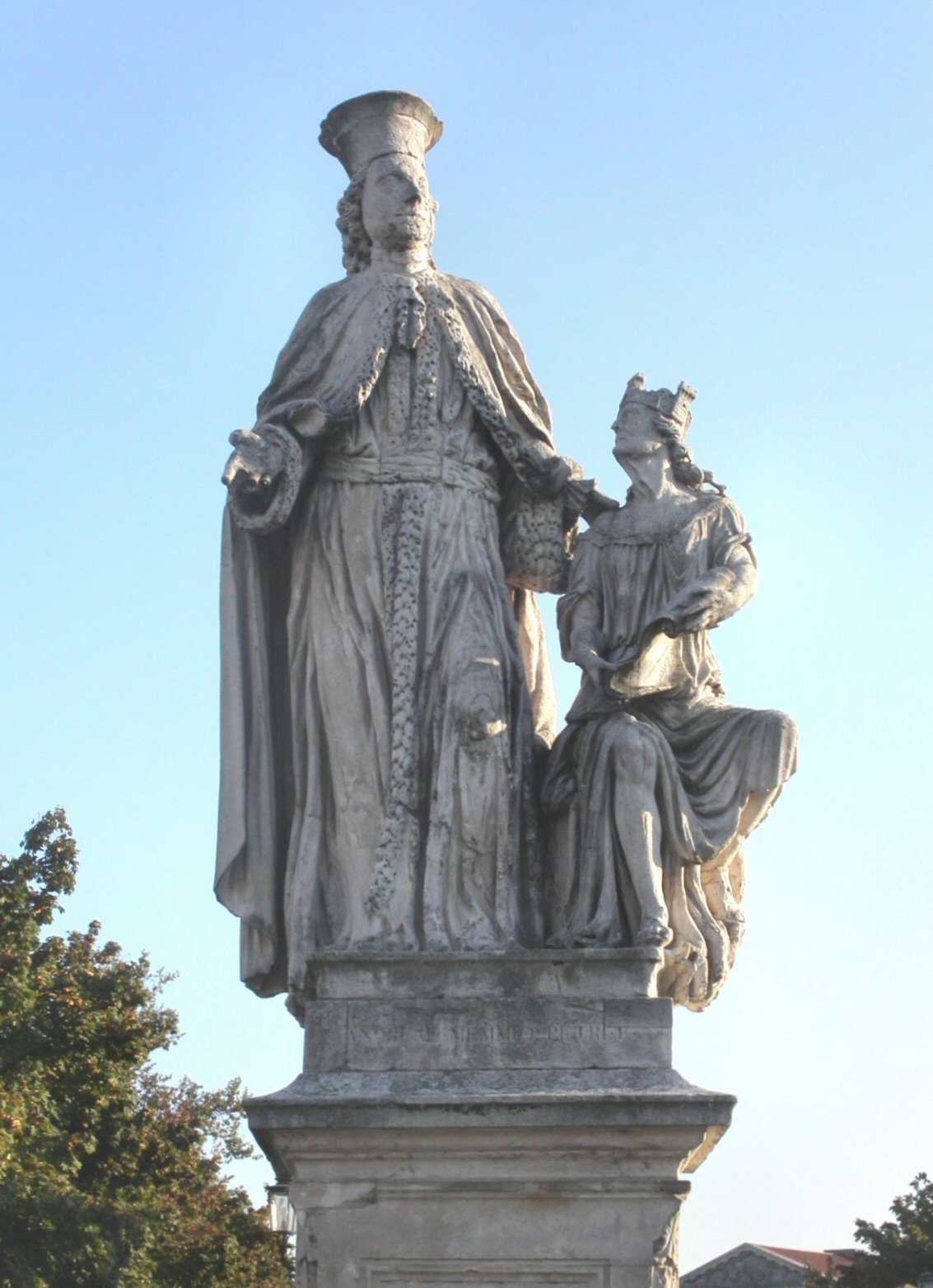 Padova, Prato della Valle. Statua n. 44, raffigurante Andrea Memmo