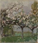 Piet Mondrian Alberi in fiore, 1902-05 o 1916-18, olio su tela su cartoncino. Kunstmuseum Den Haag