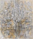 Piet Mondrian, Tableau n. 4 Composizione n. VIII Composizione 3, 1913, olio su tela. Kunstmuseum Den Haag