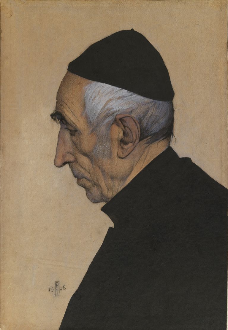 Renato Tomassi, Prelato, 1906. Courtesy Galleria Carlo Virgilio