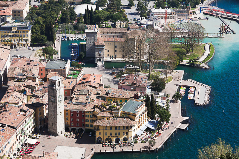 Riva del Garda, vedute dal torrione. credits-MAG-Museo-dell'Alto-Garda
