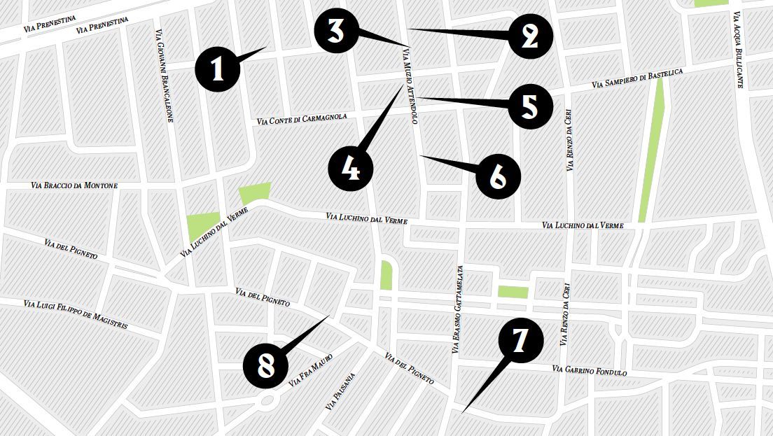 Quartiere Pigneto a Roma. Un itinerario culturale