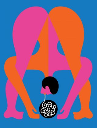 Olimpia Zagnoli, Senza titolo - How To Eat Spaghetti Like a Lady, Antonio Colombo Gallery, 2018