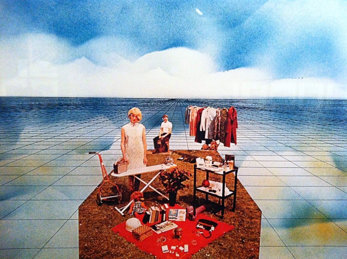 Superstudio, Supersuperficie, Happy Island, 1971