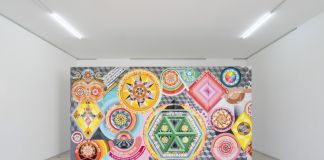 Tricky Walsh, The Yearning, 2021, acrilico, carta, AR. Commissionato per Rethinking Nature, MADRE, Napoli 2021