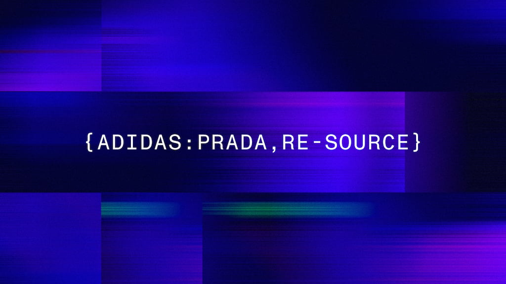 Adidas e Prada insieme sul metaverso con un’opera d’arte digitale. E tutti possono partecipare