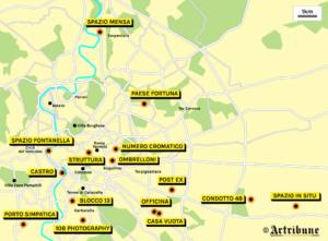 Gli spazi d’arte indipendenti di Roma: la mappa