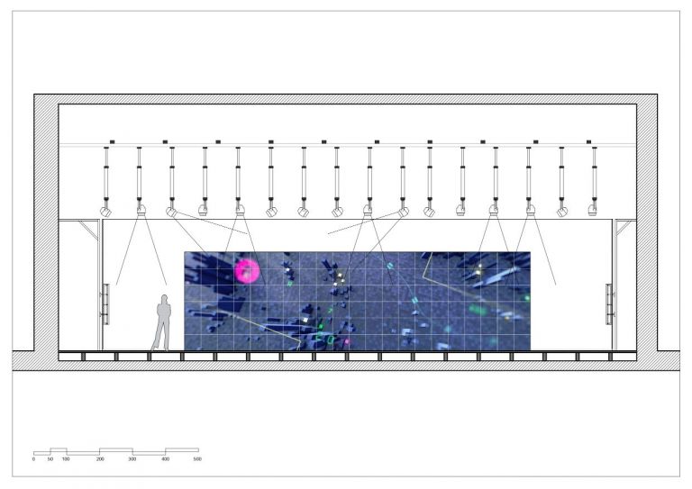 Piano + Alvisi Kirimoto, Rai News 24, sezione b (specchio) ©courtesy of Alvisi Kirimoto
