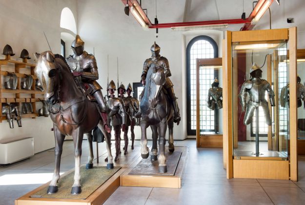 Museo delle Armi “Luigi Marzoli”, Armi e armature, Sala della Cavalcata Museo delle Armi “Luigi Marzoli” 2018 Courtesy archivio fotografico Musei di Brescia