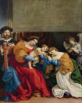 Accademia Carrara, Lorenzo Lotto, Nozze Mistiche di Santa Caterina d’Alessandria