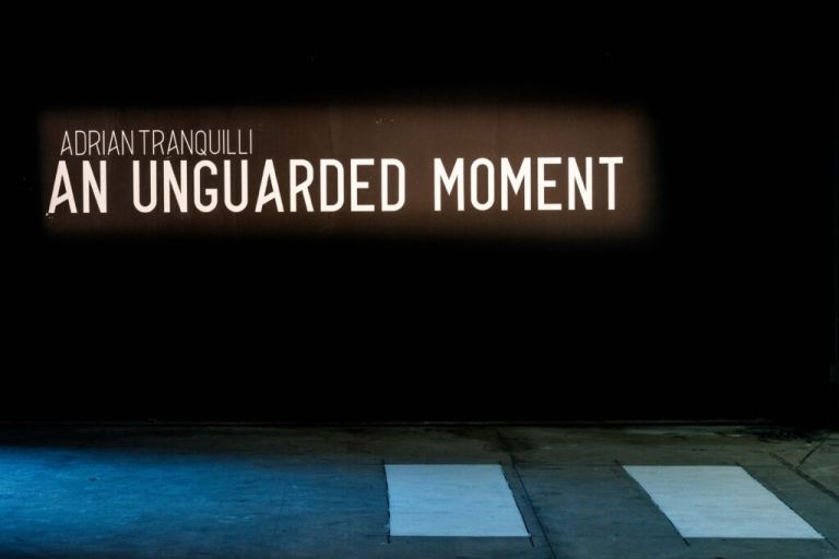 Adrian Tranquilli. An Unguarded Moment. Exhibition view at Auditorium Garage, Auditorium Parco della Musica, Roma 2022