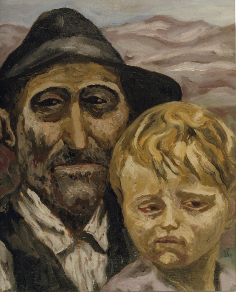 Carlo Levi, Il nonno, 1953, olio su tela, cm 46 x 38. Fondazione Carlo Levi, Roma