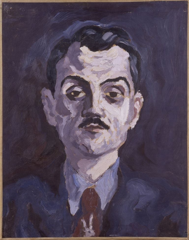 Carlo Levi, Ritratto di Carlo Mollino, 1938 ca., olio su tela, cm 46x38. GAM – Galleria Civica d’Arte Moderna e Contemporanea, Torino – Fondazione Guido ed Ettore De Fornaris