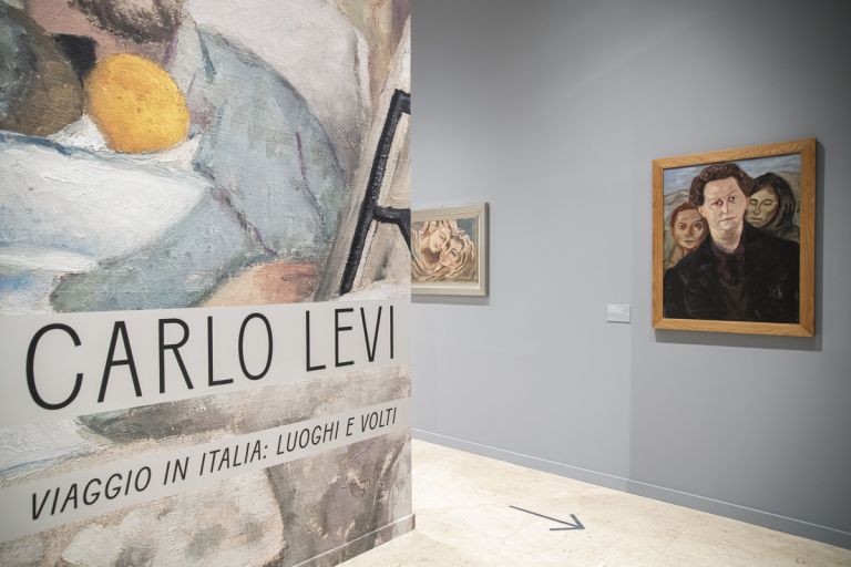 Carlo Levi. Viaggio in Italia. Luoghi e volti. Exhibition view at GAM – Galleria Civica d’Arte Moderna e Contemporanea, Torino 2022. Photo Giorgio Perottino