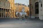 Charles Ray, Horse and Rider, 2014. Installation view at Bourse du Commerce, Parigi