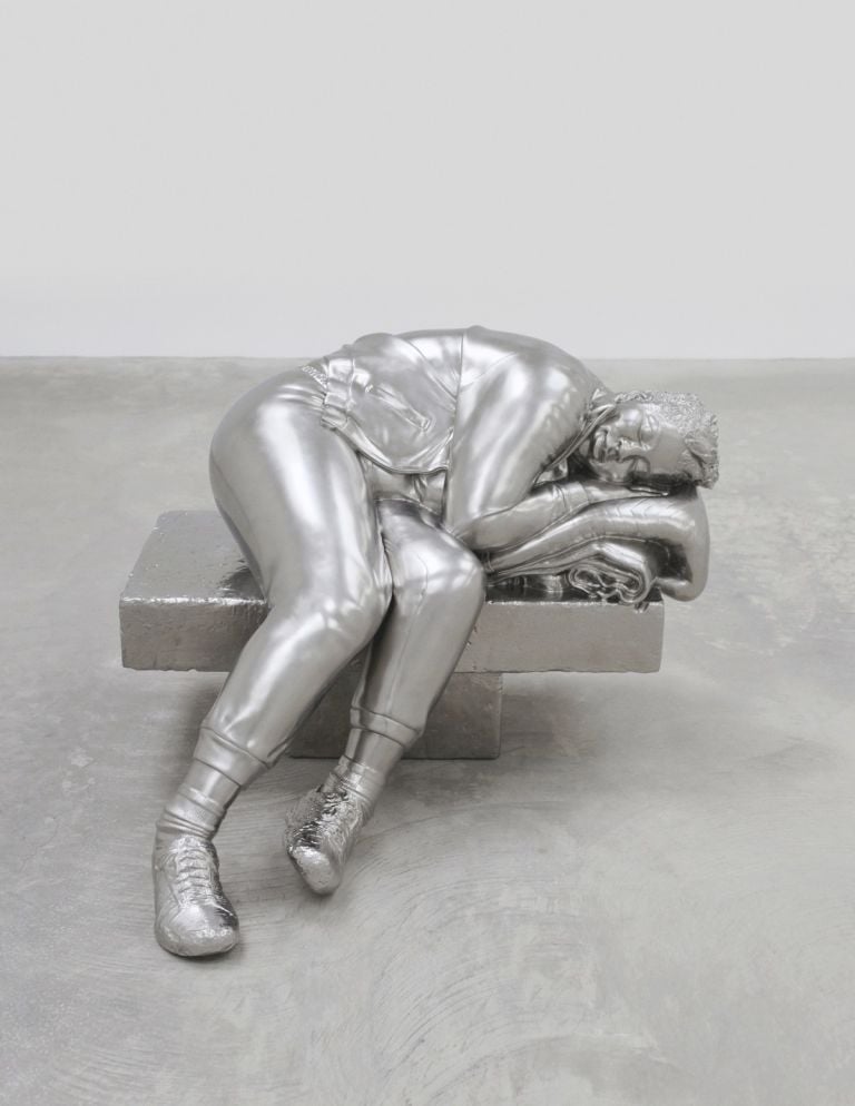Charles Ray, Sleeping Woman, 2012. Bourse du Commerce, Parigi