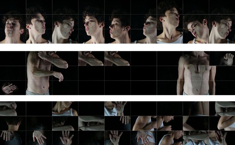 Daniele Spano LINE IN THE SAND 2020 frames courtesy dellartista HUMANS. Video-ritratti della società contemporanea. #12 Schermo
