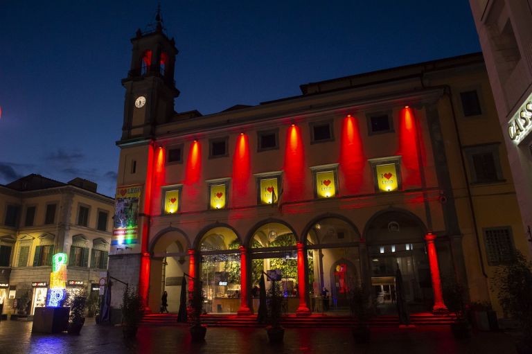 Facciata Palazzo Pretorio PALP, Pontedera. Foto Stefano Marinari