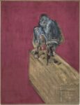 Francis Bacon, Study for Chimpanzee, 1957, Oil and pastel on canvas, 152.4 x 117 cm. Peggy Guggenheim Collection, Venezia © The Estate of Francis Bacon. Photo David Heald (NYC)