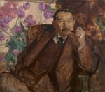 Frank Brangwyn, Portrait of Mr. Kojiro Matsukata, 1916, The National Museum of Western Art, Tokyo. Ex Matsukata Collection, donated by the heirs of Kojiro Matsukata in 2017 © David Brangwyn