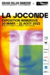 La locandina dell'esposizione immersiva La Joconde