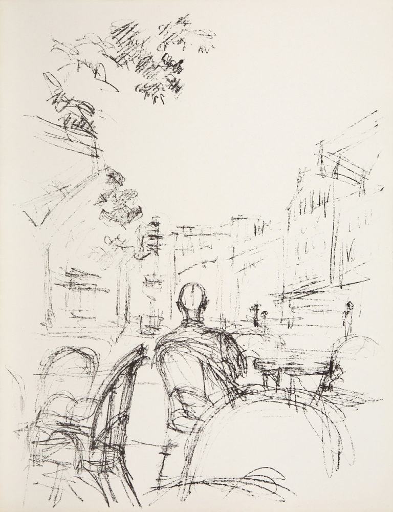 Galerie Arenthon, Alberto Giacometti, Paris Sans Fin, 1969