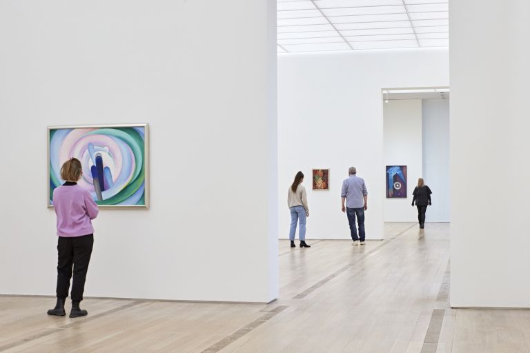 Georgia O'Keeffe. Exhibition view at Fondation Beyeler, Riehen Basilea 2022