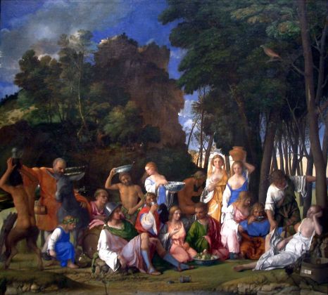 Giovanni Bellini, Festino degli dei, National Gallery Washington