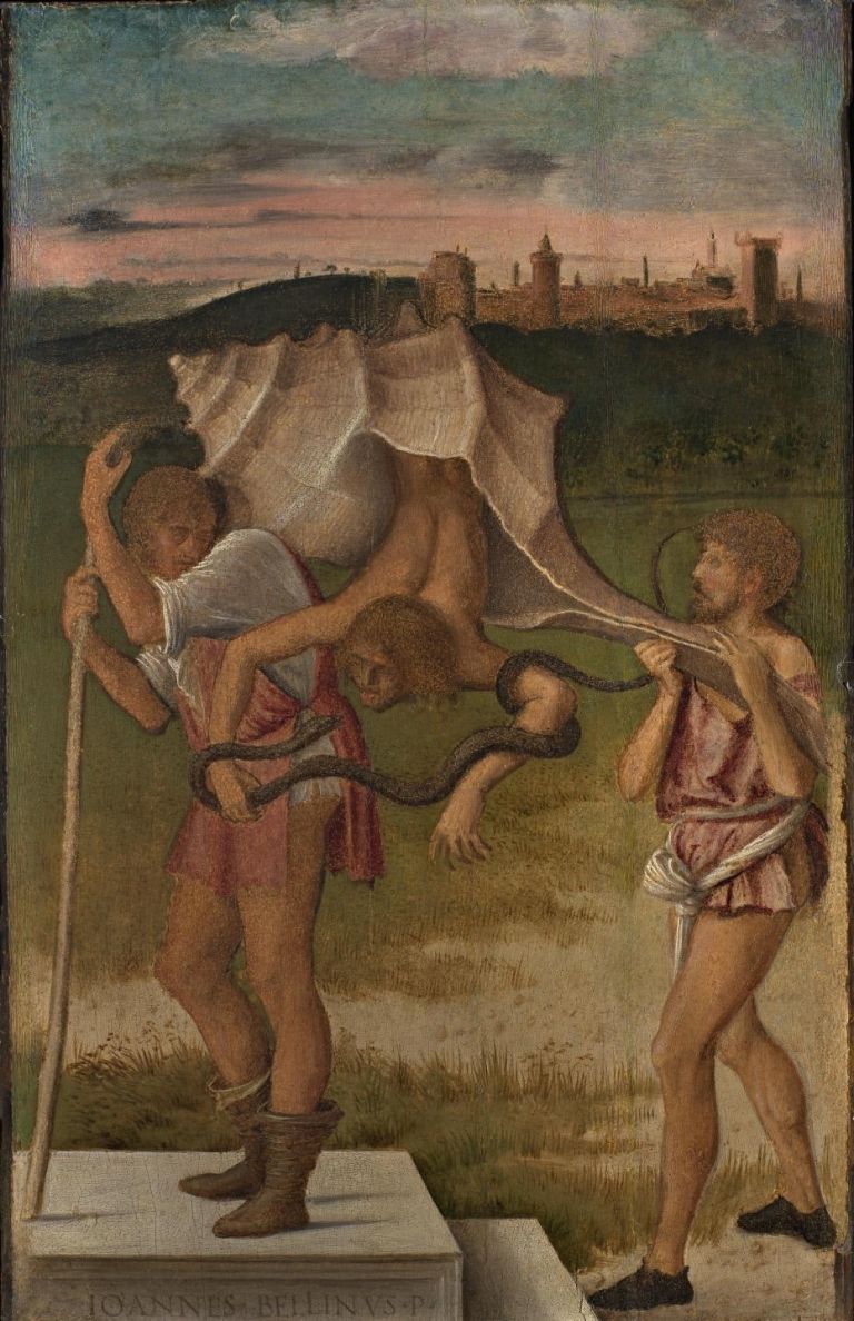 Giovanni Bellini, Menzogna, Gallerie dell'Accademia, Venezia