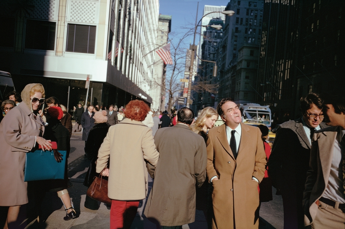 Joel Meyerowitz, New York City, 1974 © Joel Meyerowitz