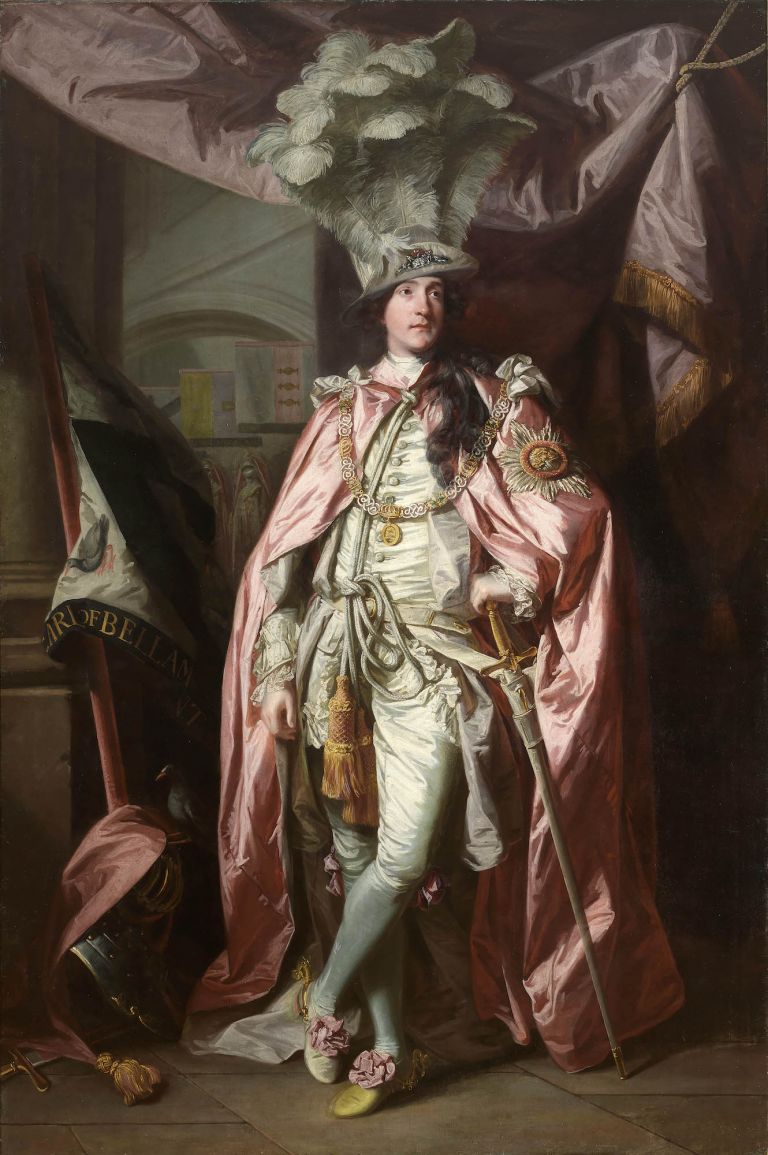 Joshua Reynolds Portrait of Charles Coote, 1st Earl of Bellamont (1738-1800), in Robes of the Order of the Bath, 1773-1774 Photo: © National Gallery of Ireland