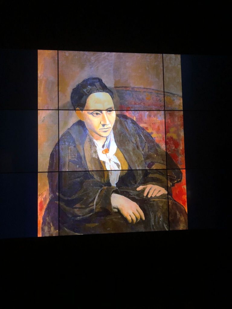 Il ritratto di Gertrude Stein di Picasso da Alda Fendi ph Giorgia Basili