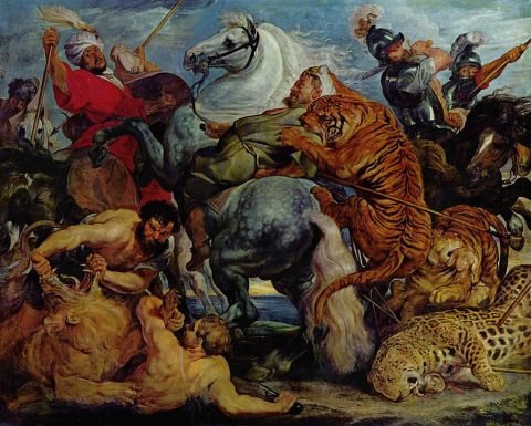 La caccia alla tigre, Rubens