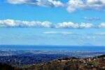 La vista sulle isole Eolie dalla tappa Catanzaro Tiriolo del Cammino Basiliano