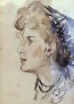 Leonetta Cecchi Pieraccini, Ritratto di Elsa. Courtesy Archivio Collezione Elsa De Giorgi