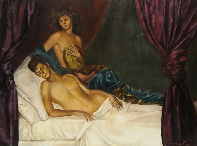 Leonor Fini, L'Alcove, 1941, Weinstein Gallery, San Francisco