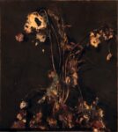 Nicola Samorì, Senza titolo, 2022, olio su breccia di Vendome, 74,5 x 66,5 cm. Courtesy l'artista & Monitor, Roma Lisbona Pereto